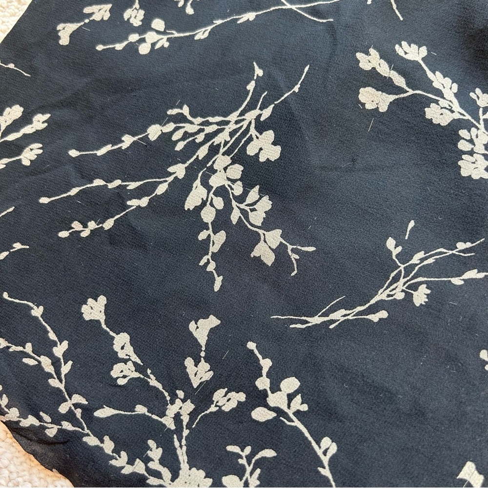 Banana Republic Floral Print Silk Skirt - Picture 10 of 14